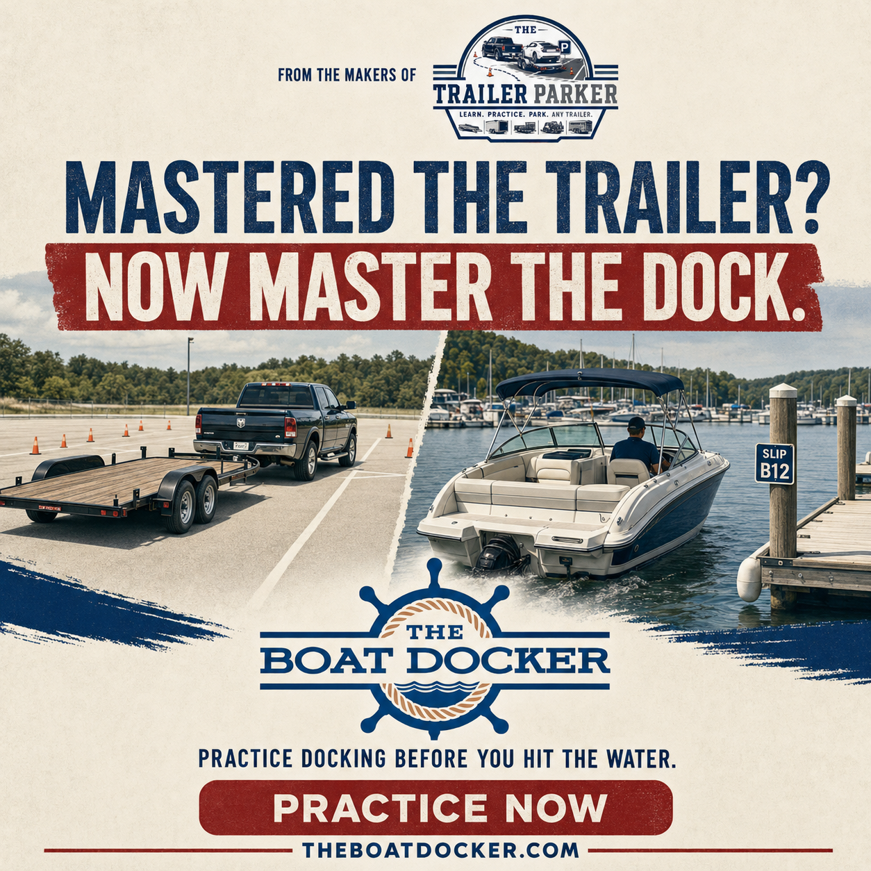 From the makers of The Drag Car Racer: The Boat Docker -- practice docking before you hit the water. Practice Now.